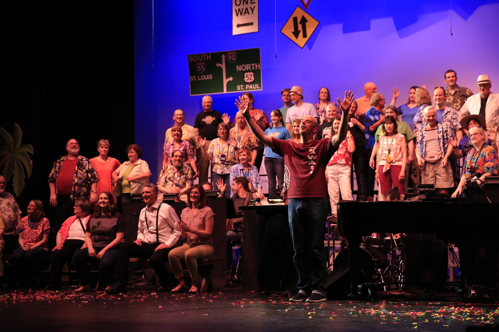 Choir of the Sound auditions for 2018-19 season. Spring pops show 2018 (photo by CharlesO)