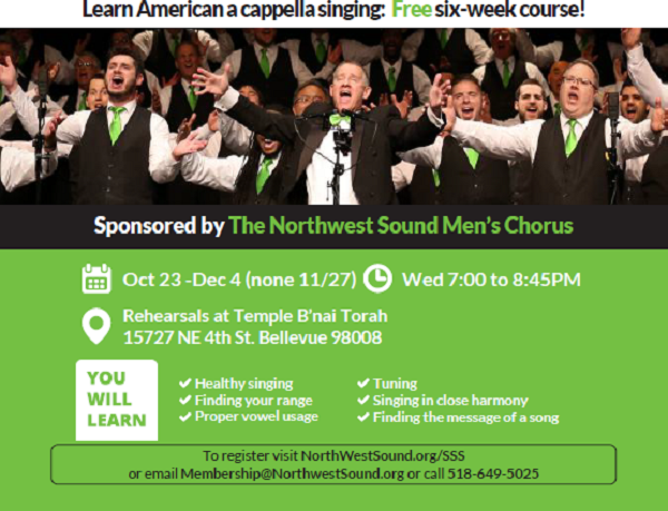 Northwest Sound Presents: Sing, sing, sing!