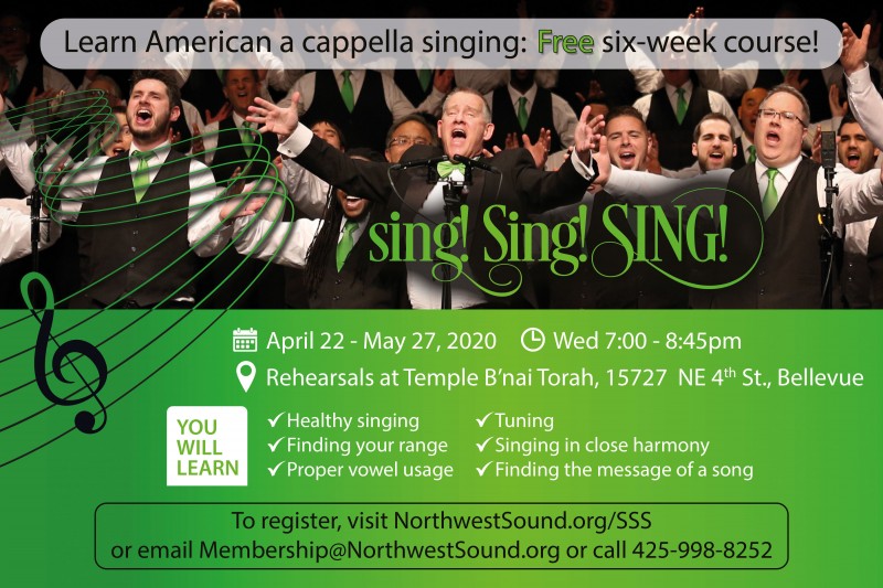 Northwest Sound presents "sing! Sing! SING!"