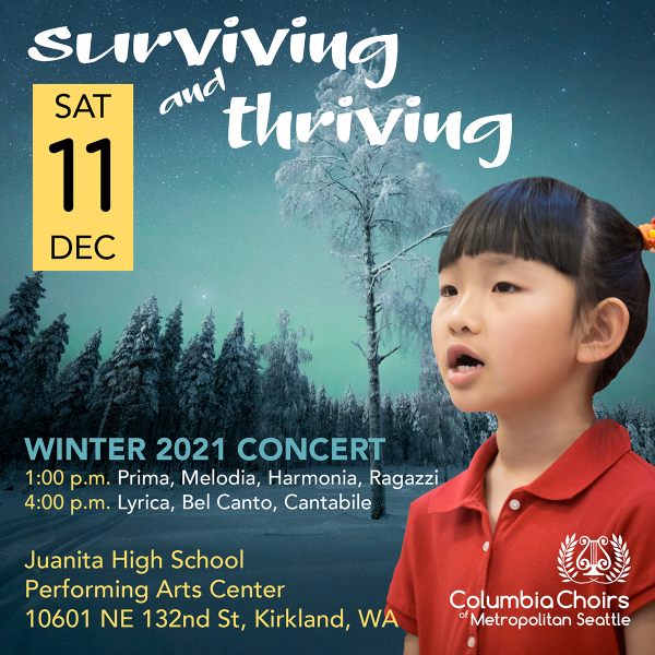 Winter 2021 Children's Choirs Concert. Winter 2021 Concert