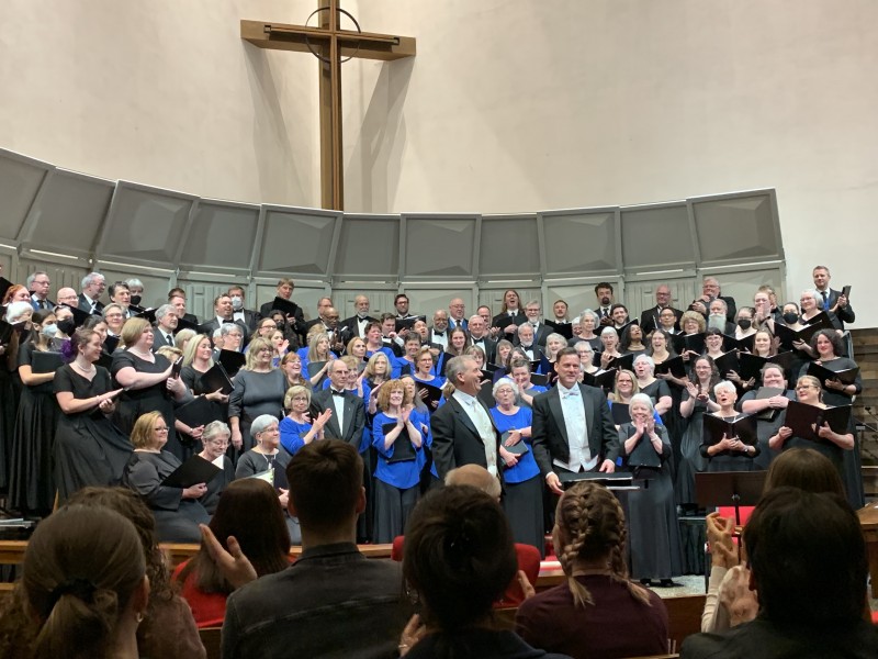 Rainier Chorale and Federal Way Chorale (April 2023, David Horiuchi)