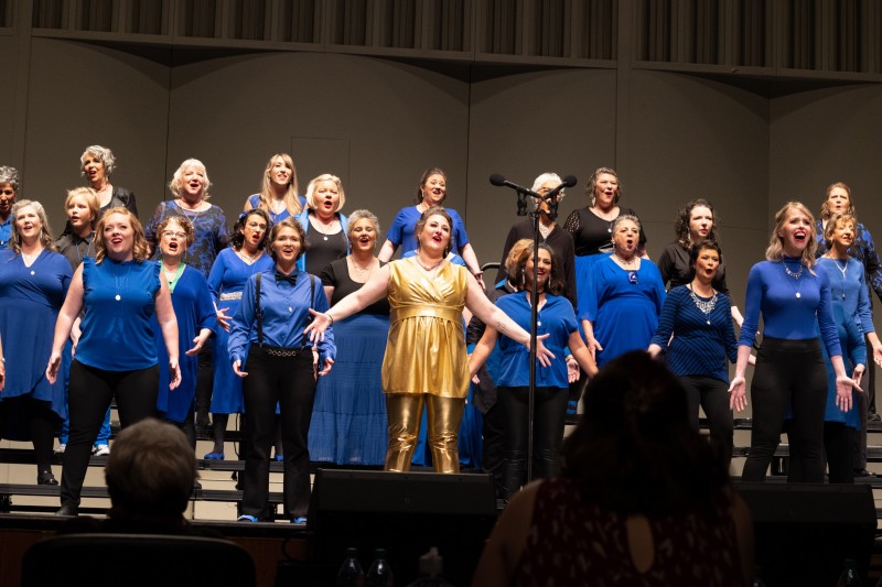 A Cappella Joy Chorus. A Cappella Joy performing Sweet Adelines Intl Region 13 competition