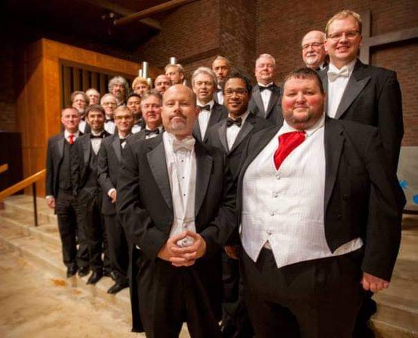 Illumni Men's Chorale. Illumni at Kent Lutheran Church.