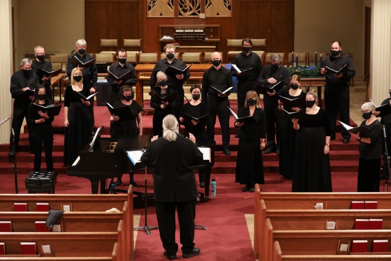 Northwest Chamber Chorus. Photo by Rachel Flamm