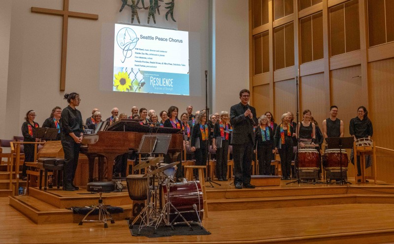 Seattle Peace Chorus. Seattle Peace Chorus with Dr. Xinzhu Ma and Will Rand, 23 November 2025