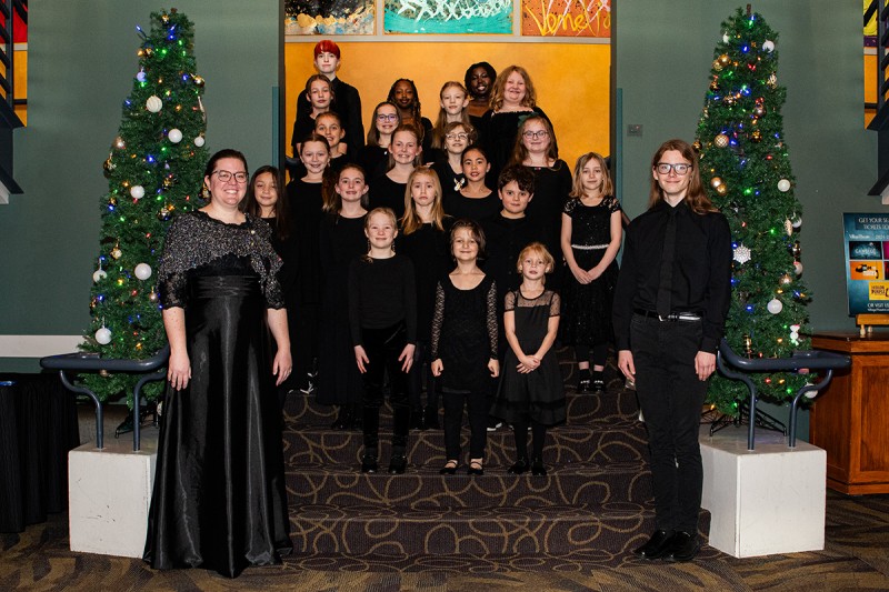 Snohomish County Youth Chorus. SCYC Choristers, Christmas 2024