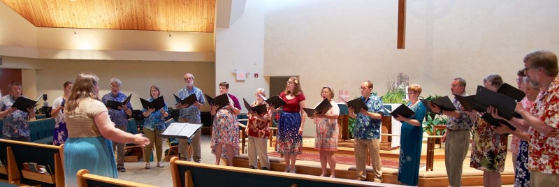 Summer Fling Singers. Summer Fling 2019 was coached by Heather MacLaughlin Garbes. Photography by Philip D. Lanum.
