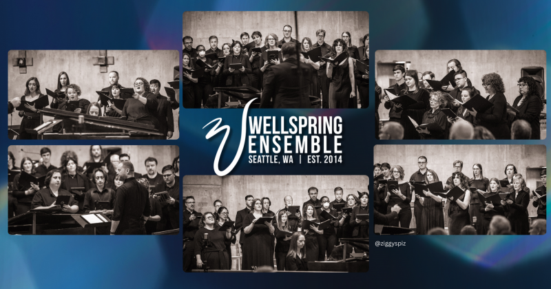 Wellspring Ensemble. Wellspring Ensemble Winter 2023 @Ziggy Spiz